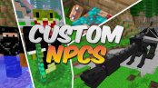 Мод Custom NPC для Minecraft 1.7.2/1.7.10