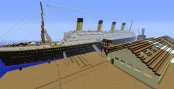 Титаник в Майнкрафт - карта корабль 1.5.2/1.6.4/1.7.2