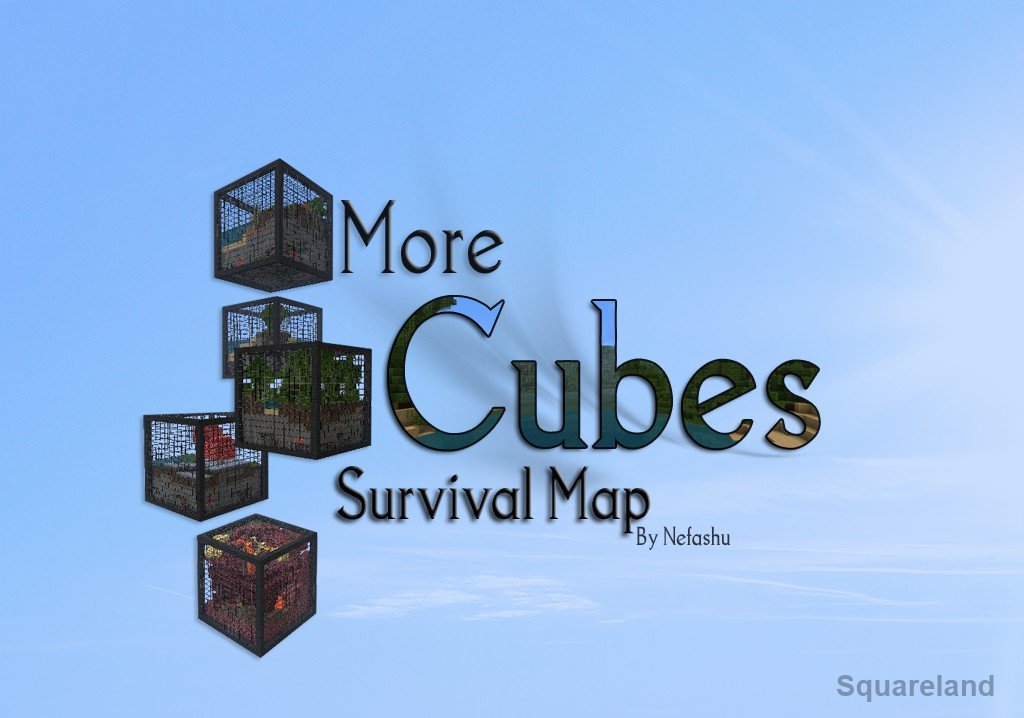 Скачать майнкрафт карту выживание в кубе