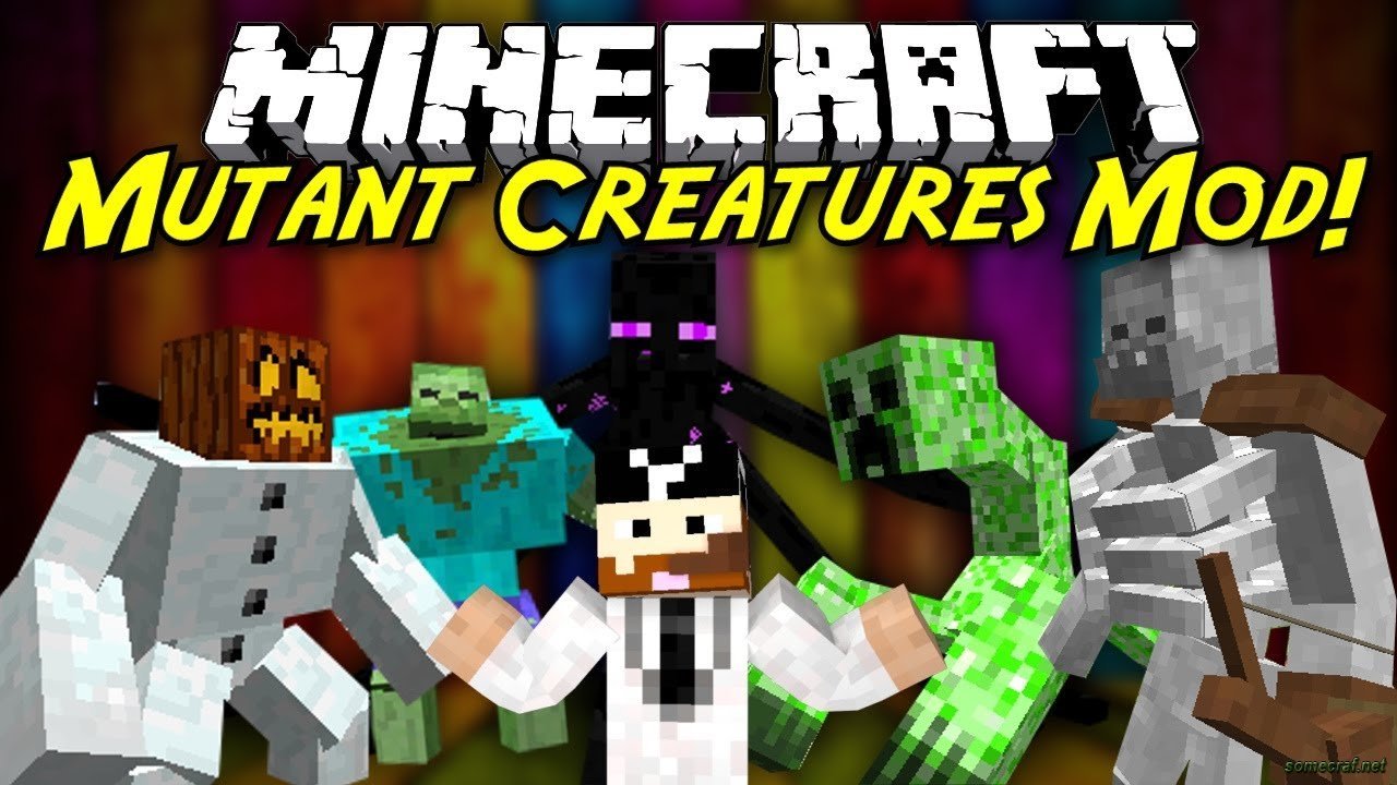 Мод На Мутантов (Mutant Creatures) Для Minecraft 1.7.10/1.7.2/1.6.4.