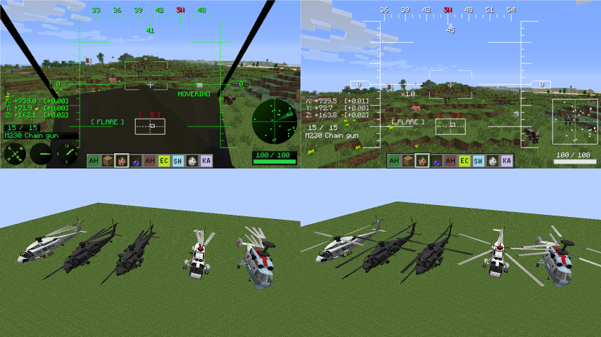 скачать мод на вертолёты для minecraft 1.6.4