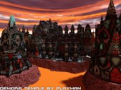 Demora Temple - Карта большого замка для Майнкрафт