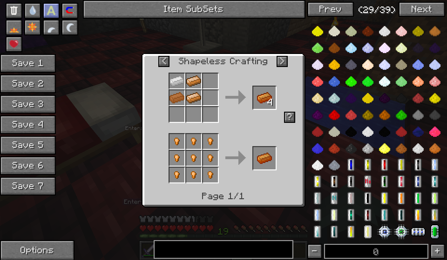 how to make minecaft 1.7.10 not enough items mod work
