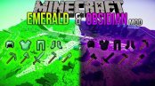 Emerald & Obsidian - мод на броню для Майнкрафт 1.10.2/1.9.4/1.8.9